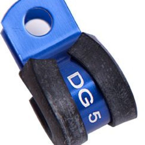 CUSHIONED P CLAMPS -20AN 5PK BLUE 31.8MM OR 1-41/64″ ID
