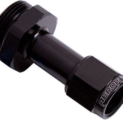 -6AN HOLLEY CARB INLET 4150 BLACK SWIVEL NUT (PAIR)