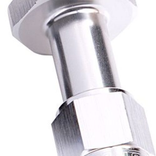 -6AN HOLLEY CARB INLET 4150 SILVER SWIVEL NUT (PAIR)