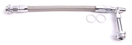 HOLLEY DUAL INLET RAIL -6AN SILVER SUIT 1-2 METERIN BLOCKS