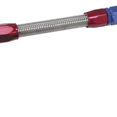 HOLLEY DUAL INLET RAIL -8AN   BLUE SUIT 2X METERING BLOCKS