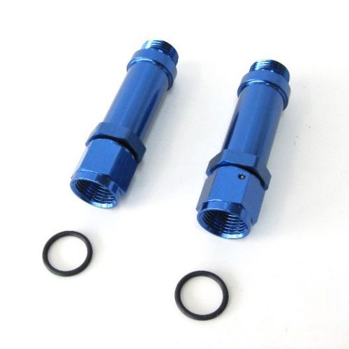 -8AN FEMALE TO HOLLEY ULTRA HPBLUE SWIVEL NUT (PAIR) -8ORB