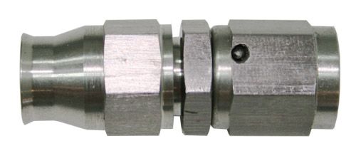 STAINLESS STRAIGHT HOSE END -4AN