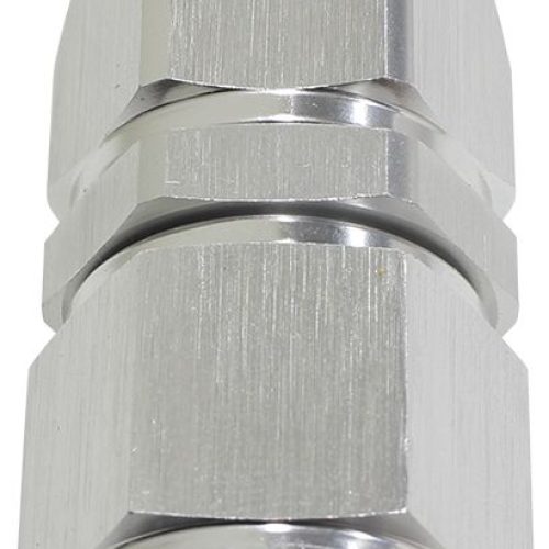 ALLOY STRAIGHT HOSE END -20AN SILVER SWIVEL NUT SUIT TEFLON