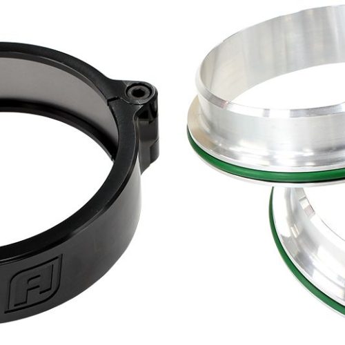 2.5″ BILLET INTERCOOLER CLAMPSQUICK CONNECT BLACK CLAMP