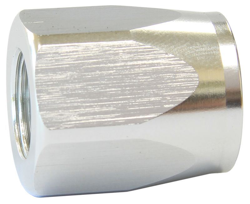 AF298-06DS Aeroflow Hose End Socket Alloy 6 An Silver Suit Braided Hose