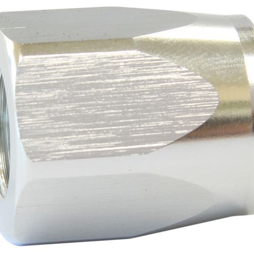 AF298-10DS Aeroflow Hose End Socket Alloy  10 An Silver Suit Braided Hose