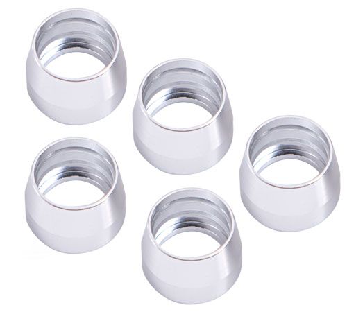 AF299-06D Aeroflow Teflon Alloy Olive Insert 6 Ansuit Teflon Hose End 6 An 5 Pk