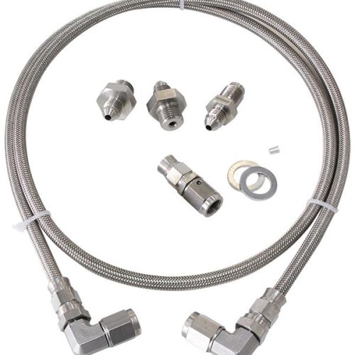 UNIVERSAL TURBO OIL FEED LINE -4AN LINE KIT. 1 METER LONG