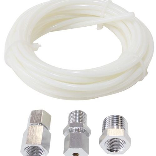 12-FT NYLON TUBING 1/8″ DIA   INCLUDES FITTINGS