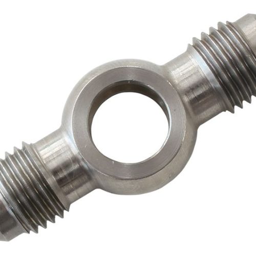 10MM (3/8) BANJO DOUBLE -4AN STAINLESS STEEL