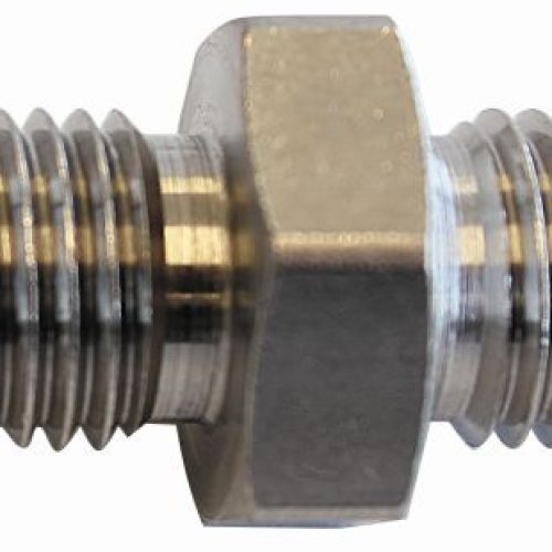 -4AN to M12 X 1.0 DUAL SEAT   S/S STEEL ALSO WASHER SEAL