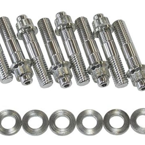 BLOWER STUD KIT SILVER STUDS SHOW SET 2.5″ OAL