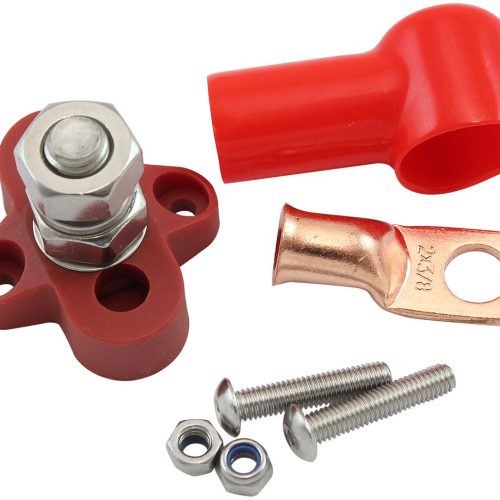 AF49-4067R Aeroflow Single Post M10 Electrical Reddistribution Block Pos Stud