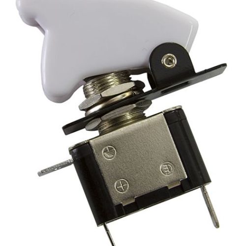WHITE LED MISSILE SWITCH LED ACTIVATED WHEN ON