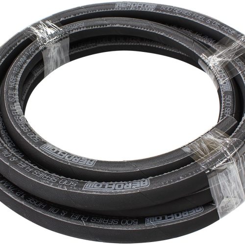 BLACK PUSH LOCK HOSE -5  5/16″15M RUBBER 7.9mm ID 14.3mm OD