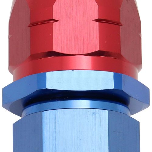 STEPPED STRAIGHT END -16 HOSE TO -12AN EXPANDER HOSE END BLU