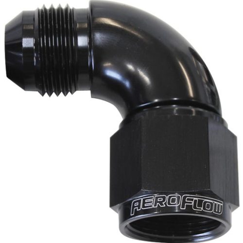 90 DEG FEMALE – MALE -3AN BLACK FULL FLOW