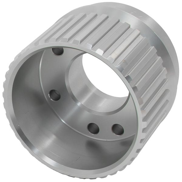 Ford Crank Gilmer pulley anodised silver Wind / Clev