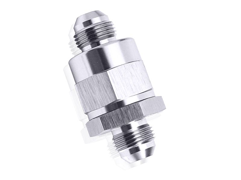 CHECK VALVE INLINE -10AN BLACK / ONE WAY VALVE