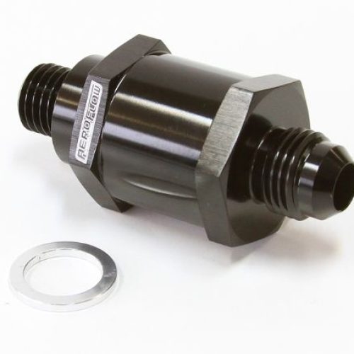 M12 X 1.5MM X -6AN CHECKVALVE BLACK MALE TO MALE BOSCH PUMP
