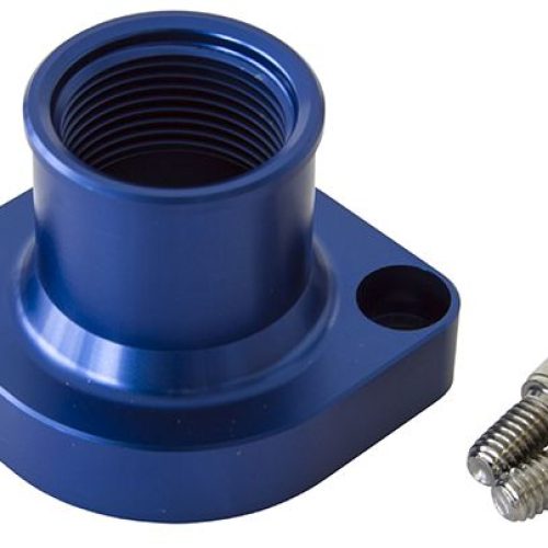 BILLET THERMOSTAT HOUSING BLUEFORD 351C STRAIGHT UP CLEVELAN