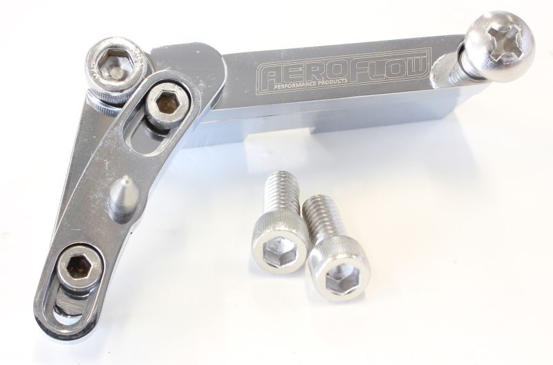AF64-2099C Aeroflow Bbc 8" Timing Pointer Chrome With 4 Deg Of Adjustmen