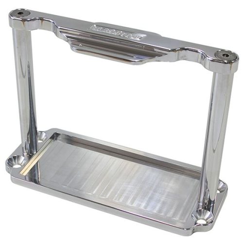 AF64-2100 Aeroflow Battery Hold Down Tray Polished Billet Odpc680 S680
