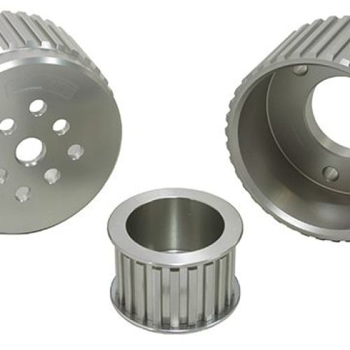 GILMER DRIVE KIT – SILVER     CHEV V8 WITH SHORT W/PUMP