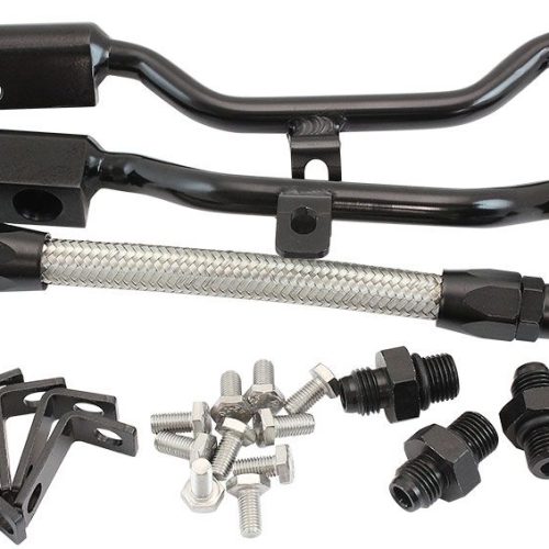 SBC EFI FUEL RAIL KIT INTAKE  MANIFOLD AIR GAP CHEV 350