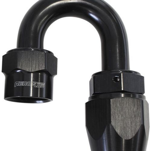 -6AN 180 DEGREE KRYPTALON     LIGHTWEIGHT BIG BORE 1 PIECE
