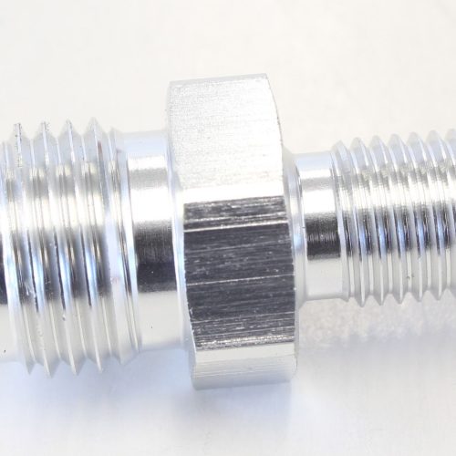 3/8″-24 DUAL SEAT FLARE -6AN SILVER ALSO CAN BE WASHER SEAL
