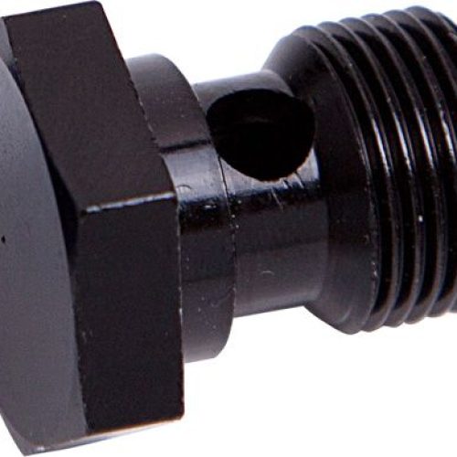 Banjo Bolt 9/16 x 24 Thread Black