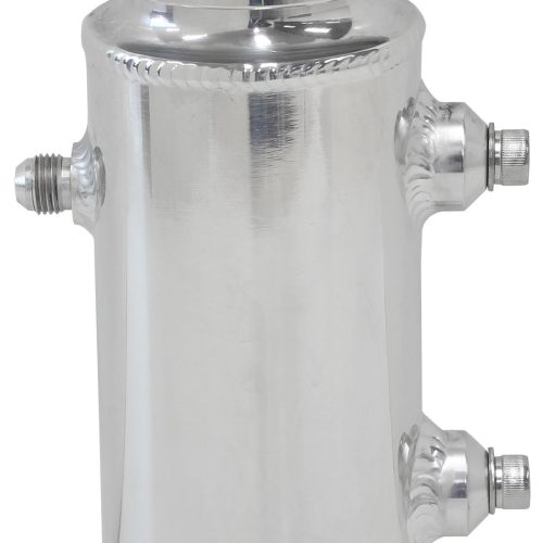 UNIVERSAL POWER STEER TANK 8″ X 3.5″ WITH -8 POLISHED