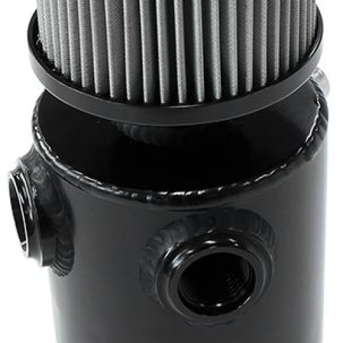 UNIV BREATHER TANK 2x -8ORB 6.5X3.5″ S/S BILLET BREATHER