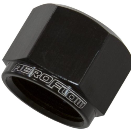 FLARE CAP FEMALE -8AN         BLACK -8AN FEMALE BLANK OFF