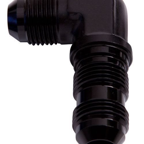 90 DEG BULKHEAD -3AN          BLACK BULKHEAD NUT SEPERATE