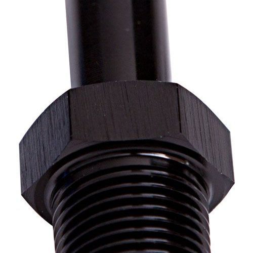 MALE 1/2″ NPT TO 5/8″ BARB    BLACK STRAIGHT MALE TO MALE