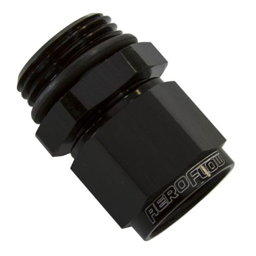 AF907-12BLK Aeroflow  12 Orb > Female  12 Swivel Nutblack