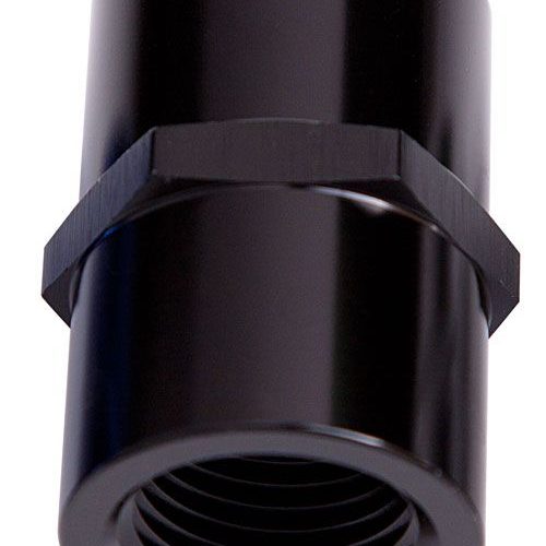 FEMALE COUPLER 1/2″ NPT       BLACK FEMALE TO FEMALE