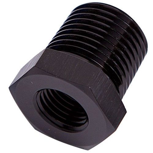 NPT PIPE REDUCER, BLACK       1/2″ NPT MALE, 1/8″ NPT FEMALE