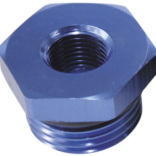 -12ORB PORT REDUCER TO 1/8 NPTBLUE MALE TO FEMALE