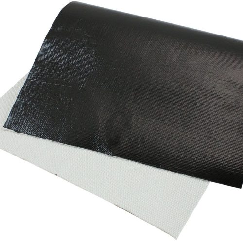 20″ X 12″ ALUMINISED HEAT     BARRIER BLACK FINISH
