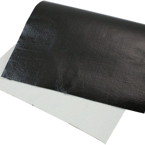 40″ X 12″ ALUMINISED HEAT     BARRIER BLACK FINISH
