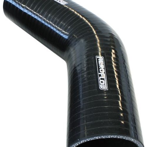 Silicone Hose 45 Deg; Black   I.D 2.00″ 51mm, Wall 5.3mm,