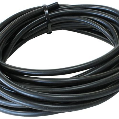 AF9231-016-25 Aeroflow Silicone Vacuum Hose Black I.D5/32″ 4mm, Wall 2.5mm, 25 Foot