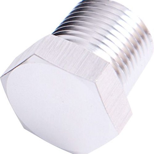 NPT HEX HEAD PLUG 1/4″ NPT SILVER 1/4″ NPT
