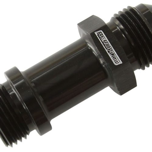 -8ORB TO MALE -8AN EXTENSION  BLACK 1.5″ LONG EXTENSION
