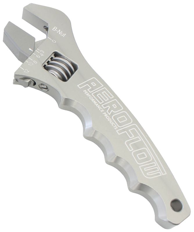 ADJUSTABLE WRENCH GRIP SPANNERSILVER -3AN TO -12AN