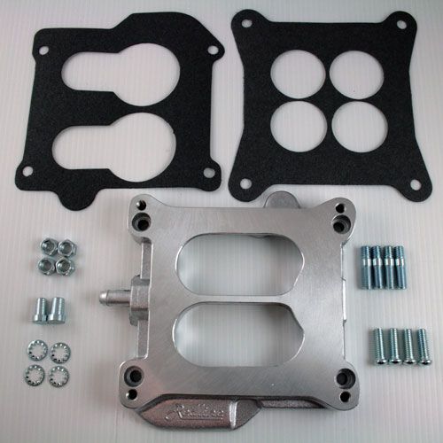 XC-XE CLEVO TO 4BBL HOLLEY CARB ADAPTOR SQUAREBORE with PCV spout
